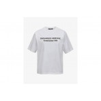 Dsquared2 Loose Fit Heritage Ανδρικό Κοντομάνικο T-Shirt Λευκό