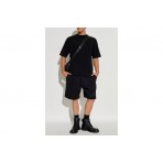 Dsquared2 Loose Fit Ανδρικό Κοντομάνικο T-Shirt Μαύρο