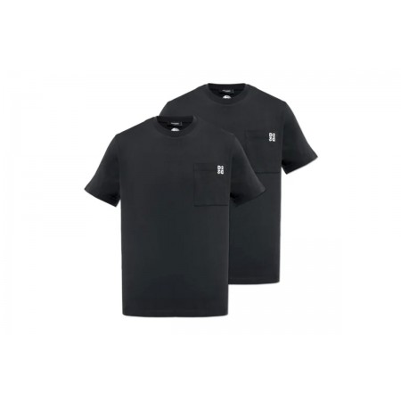 Dsquared2 Twin Pack T-Shirt Ανδρικό 2-Τεμάχια (S74GD1475 D20033 900)