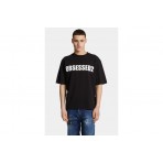 Dsquared2 Obsessed2 Loose Fit Ανδρικό Κοντομάνικο T-Shirt Μαύρο