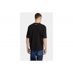 Dsquared2 Obsessed2 Loose Fit Ανδρικό Κοντομάνικο T-Shirt Μαύρο