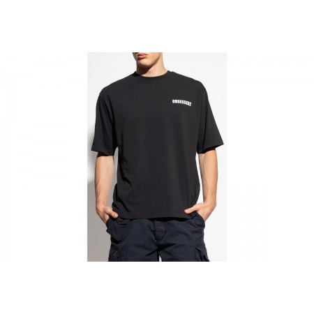 Dsquared2 Obsessed2 Ανδρικό Κοντομάνικο T-Shirt Μαύρο