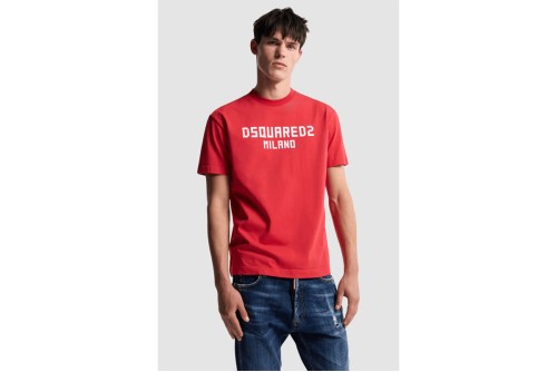 Dsquared2 Milano Cool Fit T-Shirt Ανδρικό (S74GD1520 D20106 312)