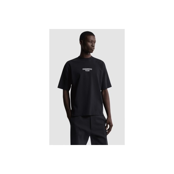 Dsquared2 Milano Loose Fit T-Shirt Ανδρικό (S74GD1521 D20106 900)