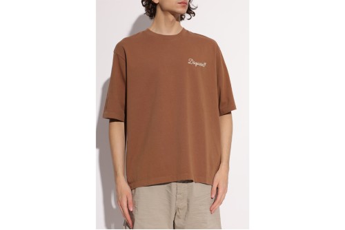 Dsquared2 Signature Loose Fit T-Shirt Ανδρικό (S74GD1525 D20106 140)