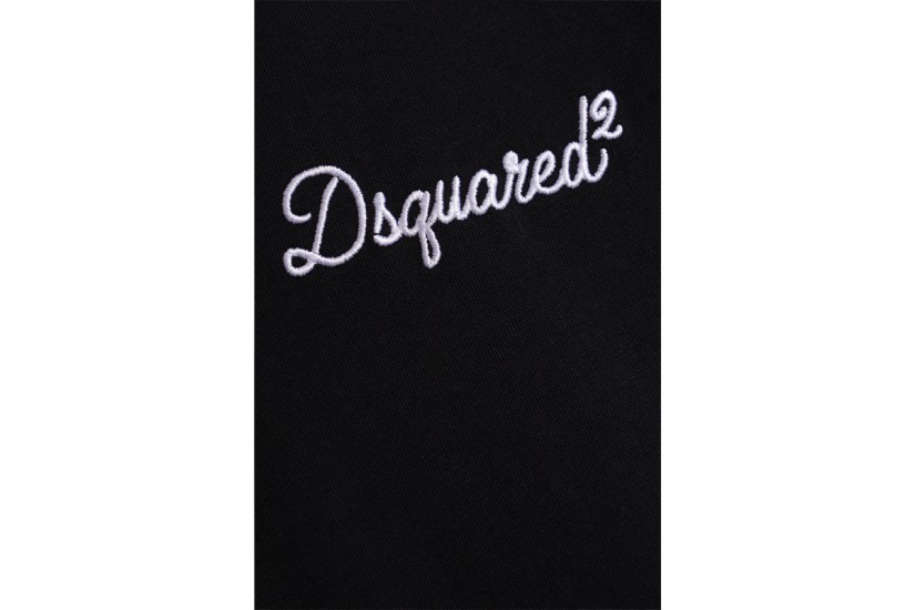 Dsquared2 Signature Loose Fit Ανδρικό Κοντομάνικο T-Shirt Μαύρο