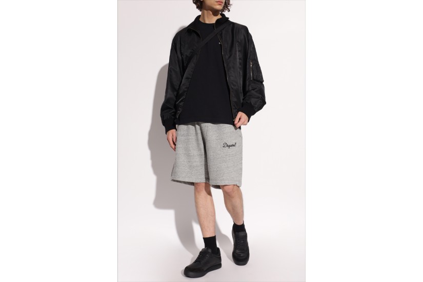 Dsquared2 Signature Loose Fit Ανδρικό Κοντομάνικο T-Shirt Μαύρο