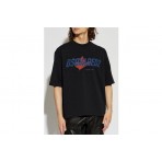Dsquared2 Logo Ανδρικό Κοντομάνικο T-Shirt Μαύρο