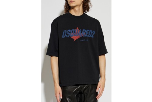 Dsquared2 Logo Loose Fit T-Shirt Ανδρικό (S74GD1556 D20106 900)