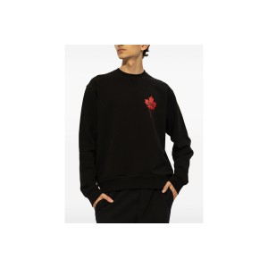 Dsquared2 Maple Leaf Cool Fit Μπλούζα Με Λαιμόκοψη Ανδρική (S74GU0811S25516 900)