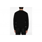 Dsquared2 Cool Fit Ανδρικό Φούτερ με Λαιμόκοψη Μαύρο