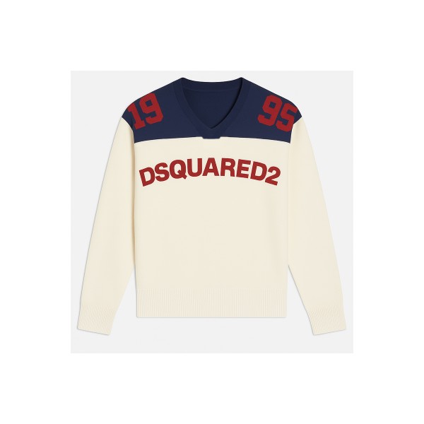 Dsquared2 Crewneck Μπλούζα Πλεκτή Ανδρική (S74HA1509 D13104 961)