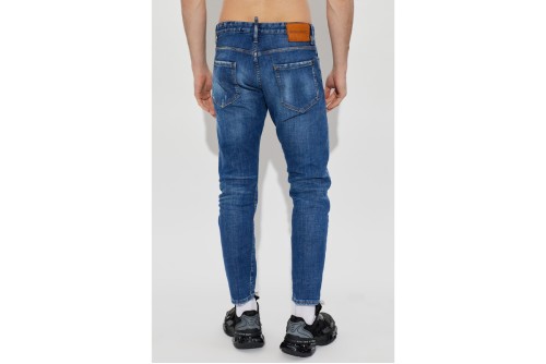 Dsquared2 Skater Slim Twist Παντελόνι Τζιν Ανδρικό (S74LB1871 S30872 470)