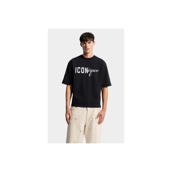 Dsquared2 Icon-Ique Loose Fit T-Shirt Ανδρικό (S78GD0121 D20033 900)