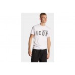 Dsquared2 Icon Cool Fit T-Shirt Ανδρικό (S79GC0003 D20020 100)