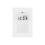 Dsquared2 Icon Cool Fit T-Shirt Ανδρικό (S79GC0003 D20020 100)