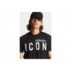 Dsquared2 Icon Cool Fit T-Shirt Ανδρικό (S79GC0080 D20020 900)
