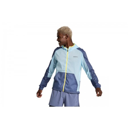 Saucony Elevate Packaway Jacket Μπουφάν Αντιανεμικό Ανδρικό 