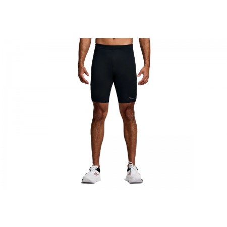 Saucony Fortify Lined Half Κολάν Κοντό Ανδρικό 