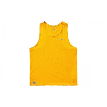 Saucony Stopwatch Singlet Μπλούζα Αμάνικη Ανδρική 