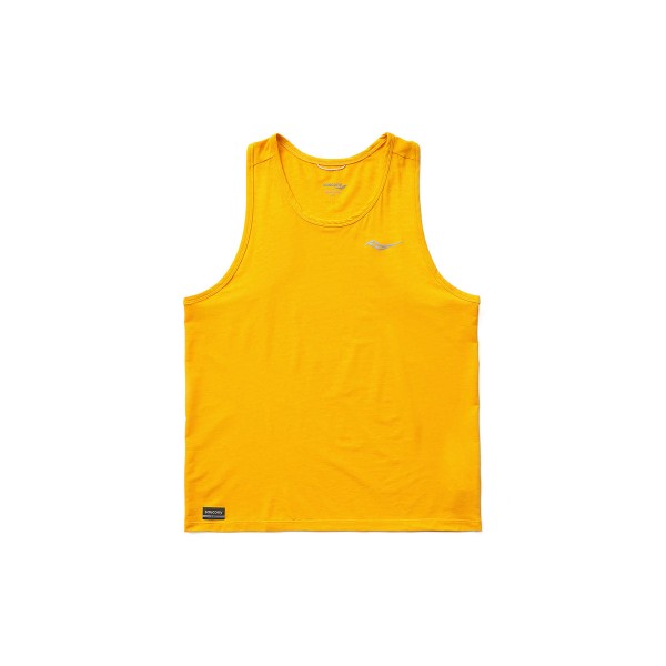 Saucony Stopwatch Singlet Μπλούζα Αμάνικη Ανδρική (SAM800375-GLH)