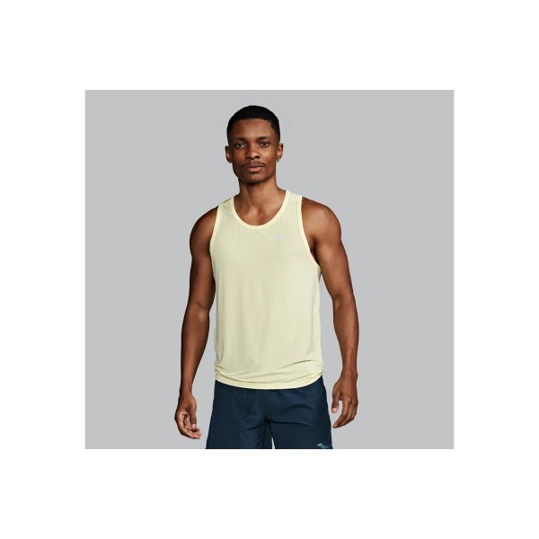 Saucony Stopwatch Singlet Μπλούζα Αμάνικη Ανδρική (SAM800375-SLH)