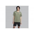 Saucony Stopwatch Ανδρικό Κοντομάνικο T-Shirt Πράσινο