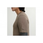 Saucony Stopwatch Ανδρικό Κοντομάνικο T-Shirt