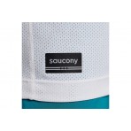 Saucony Stopwatch Graphic Short Sleeve T-Shirt Γυναικείο (SAW800372-WHA3)