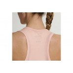 Saucony Stopwatch Singlet Γυναικεία Αμάνικη Μπλούζα Ροζ