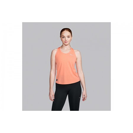 Saucony Stopwatch Singlet Μπλούζα Αμάνικη Γυναικεία 