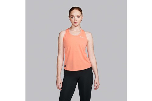 Saucony Stopwatch Singlet Μπλούζα Αμάνικη Γυναικεία (SAW800482-SMH)