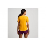 Saucony Stopwatch Γυναικείο Αθλητικό Κοντομάνικο T-Shirt