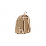 Guess Manhattan II Γυναικεία Casual Τσάντα Πλάτης Μπεζ