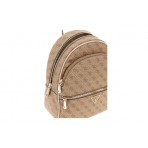 Guess Manhattan II Γυναικεία Casual Τσάντα Πλάτης Μπεζ