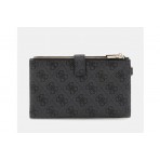 Guess Laurel Card Case Πορτοφόλι (SG8500157 COAL LOGO)