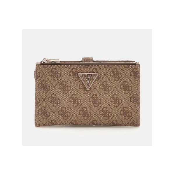 Guess Laurel Card Case Πορτοφόλι (SG8500157 LATTE LOGO)
