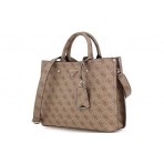 Guess Meridian Τσάντα Shopper (SG877806 LATTE LOGO)