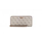 Guess Zamira Slg Πορτοφόλι (SG9629146 DARK TAUPE LOGO)