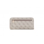 Guess Zamira Slg Πορτοφόλι (SG9629146 DARK TAUPE LOGO)