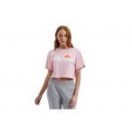 Ellesse Heritage Alberta Crop T-Shirt (SGS04484 LIGHT PINK)