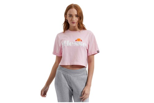 Ellesse Heritage Alberta Crop T-Shirt (SGS04484 LIGHT PINK)