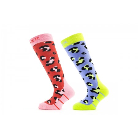 Sinner Kids Ski Socks Animal Κάλτσες Ψηλές 2-Τεμάχια 