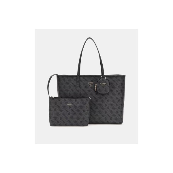 Guess Power Play 4G Logo Τσάντα Shopper (SL900624 COAL LOGO)
