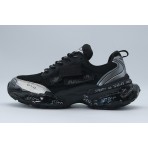 Dsquared2 Faster Ανδρικά Sneakers Μαύρα, Ασημί