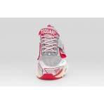 Dsquared2 Faster Ανδρικά Sneakers Γκρι, Κόκκινα, Εκρού