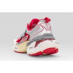 Dsquared2 Faster Ανδρικά Sneakers Γκρι, Κόκκινα, Εκρού