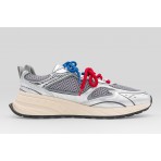 Dsquared2 Sprinter Ανδρικά Sneakers Ασημί, Εκρού, Μπλε, Κόκκινα