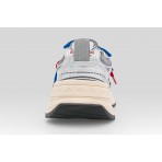 Dsquared2 Sprinter Ανδρικά Sneakers Ασημί, Εκρού, Μπλε, Κόκκινα