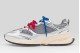 Dsquared2 Sprinter Ανδρικά Sneakers Ασημί, Εκρού, Μπλε, Κόκκινα